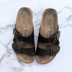 Birkenstock Betula Brown Slip Ons Womens 6